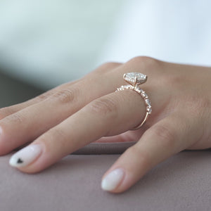 The Lindsey - Engagement Ring Made in Rose Gold