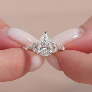 The Chelsea - Engagement Ring Made in White Gold