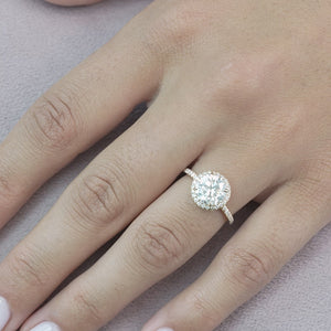 The Michelle - Engagement Ring Made in Yellow Gold