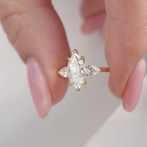 The Megan - Engagement Ring Made in Yellow Gold