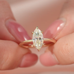The Sarah - Engagement Ring Made in Yellow Gold