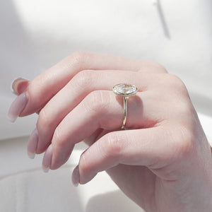 The Charlotte - Engagement Ring Made in Yellow Gold