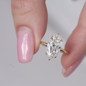 The Alison - Engagement Ring Made in Yellow Gold