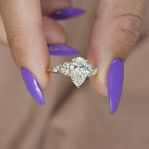 The Melissa - Engagement Ring Made in Yellow Gold