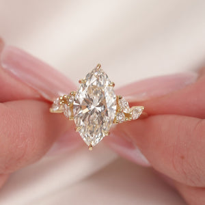 The Melissa - Engagement Ring Made in Yellow Gold
