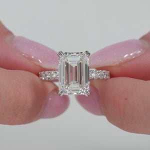 The Sofia - Engagement Ring Made in White Gold