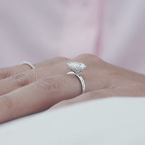 The Alex - Engagement Ring Made in White Gold