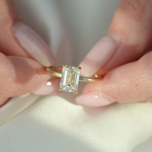 The Sarah - Engagement Ring Made in Yellow Gold