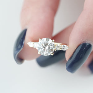 The Abigail - Engagement Ring Made in Yellow Gold
