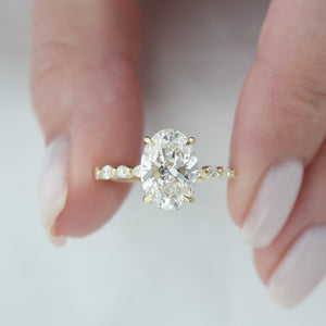 The Lindsey - Engagement Ring Made in Yellow Gold