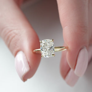 The Luna - Engagement Ring Made in Yellow Gold