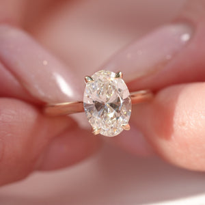 The Natalie - Engagement Ring Made in Yellow Gold