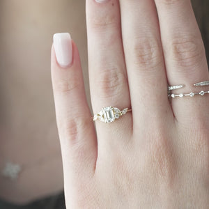The Melissa - Engagement Ring Made in Yellow Gold