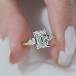 The Megan - Engagement Ring Made in Yellow Gold