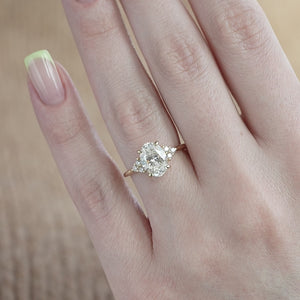The Scarlett - Engagement Ring Made in Yellow Gold