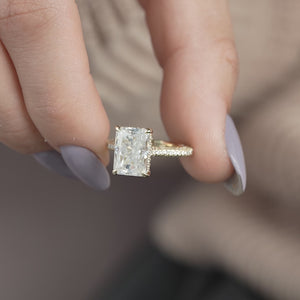 The Rachel - Engagement Ring Made in Yellow Gold