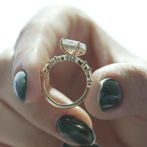 The Lindsey - Engagement Ring Made in Yellow Gold