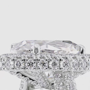 The Kylie - Engagement Ring Made in White Gold