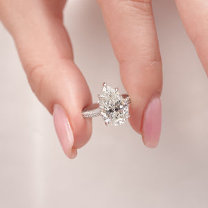 The Rachel - Engagement Ring Made in Platinum
