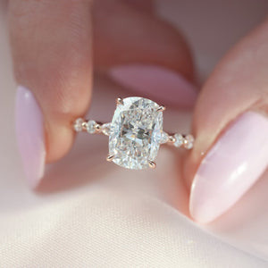 The Lindsey - Engagement Ring Made in Rose Gold