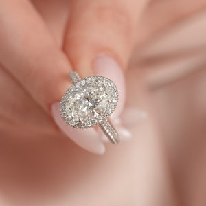 The Kylie - Engagement Ring Made in White Gold