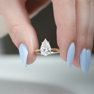 The Lexie - Engagement Ring Made in Yellow Gold