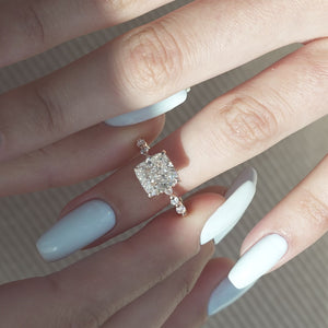 The Lindsey - Engagement Ring Made in Rose Gold