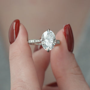 The Rebecca - Engagement Ring Made in Platinum
