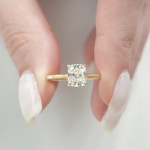 The Lexie - Engagement Ring Made in Yellow Gold