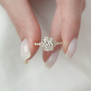 The Kristen - Engagement Ring Made in Rose Gold