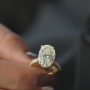 The Kayla - Engagement Ring Made in Yellow Gold