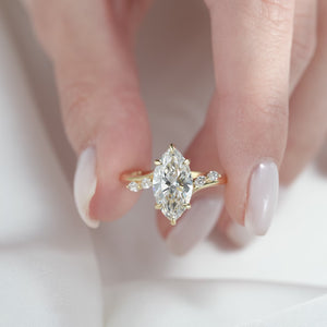 The Nova - Engagement Ring Made in Yellow Gold