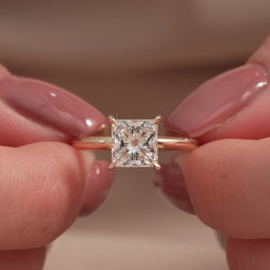 The Kamellie - Engagement Ring Made in Rose Gold