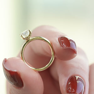 The Lily - Engagement Ring Made in Yellow Gold
