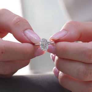 The Lexie - Engagement Ring Made in White Gold