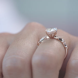 The Penelope - Engagement Ring Made in Rose Gold