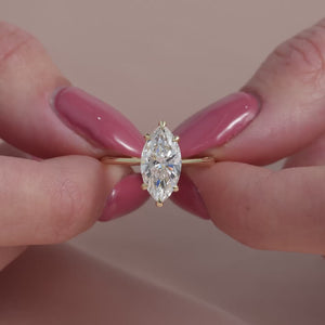 The Claire - Engagement Ring Made in Yellow Gold