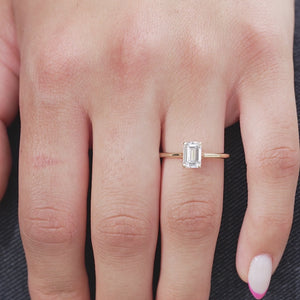 The Lexie - Engagement Ring Made in Yellow Gold