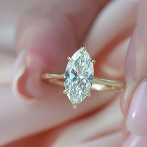 The Lexie - Engagement Ring Made in Yellow Gold