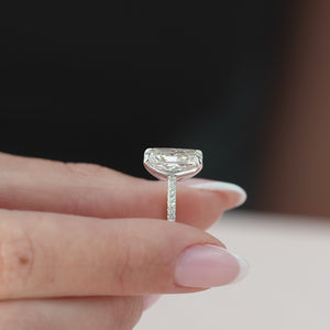 The Pave Ashley - Engagement Ring Made in White Gold
