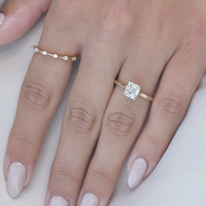 The Natalie - Engagement Ring Made in Yellow Gold