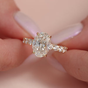The Adelle - Engagement Ring Made in Yellow Gold