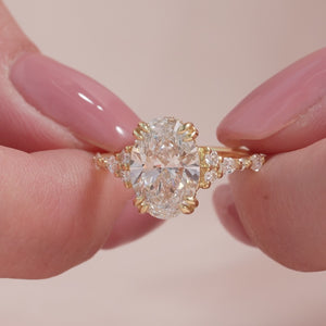 The Kristen - Engagement Ring Made in Yellow Gold