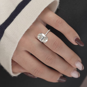 The Pave Kamellie - Engagement Ring Made in Yellow Gold