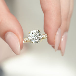 The Sofia - Engagement Ring Made in Yellow Gold