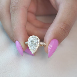 The Kylie - Engagement Ring Made in Yellow Gold