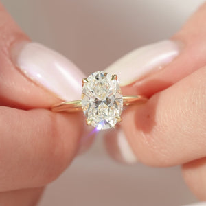 The Lily - Engagement Ring Made in Yellow Gold