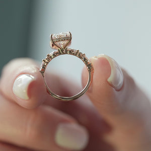 The Lindsey - Engagement Ring Made in Rose Gold