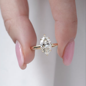 The Eleanor - Engagement Ring Made in Yellow Gold