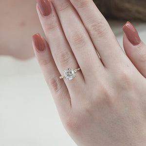 The Lindsey - Engagement Ring Made in Yellow Gold